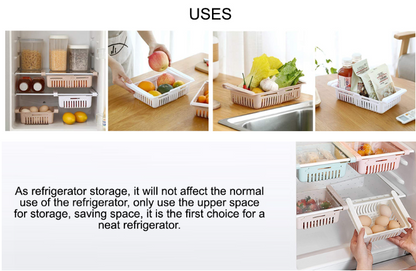 Refrigerator Food Storage Basket