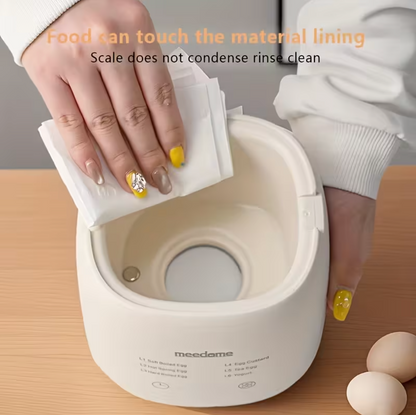 Electric Egg Cooker with 6 Boiling Modes