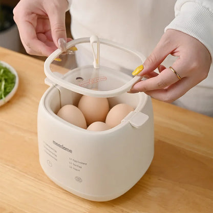 Electric Egg Cooker with 6 Boiling Modes